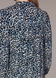 Eva Abstract Cheetah Dress